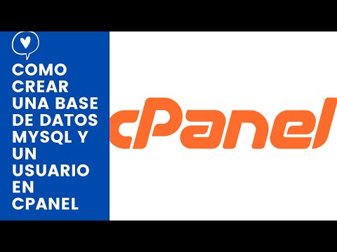 Miniatura · Como crear base de datos MySQL y un usuario en Cpanel