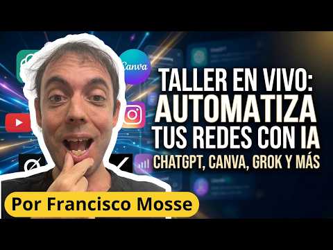 Miniatura · 🚀 Automatiza tus redes con Inteligencia Artificial (Taller en Vivo)