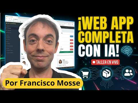 Miniatura · 🛒 Web app con carrito, stock y clientes usando IA (Taller en Vivo)