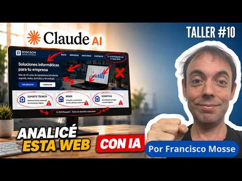 (Taller #10) Audité una web con IA y descubrí qué estaba mal