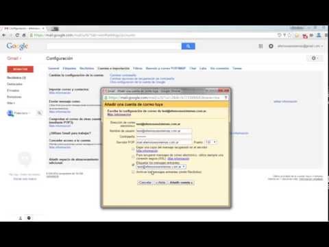 Miniatura · Cuenta pop3 en gmail. Como enviar emails con otro remitente
