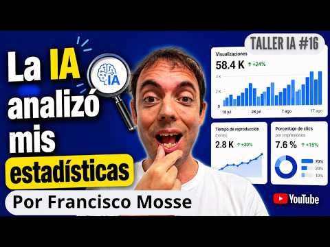 La IA analizó mi Instagram y YouTube .... y encontró ésto! [Taller IA #16]