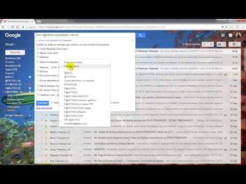 Miniatura · Como crear reglas o filtros en GMAIL